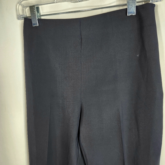 Jenne Maag Black Tapered Leg w/ Slits at the Hem Sides Dress Pants Size P (XXS) - Picture 2 of 8